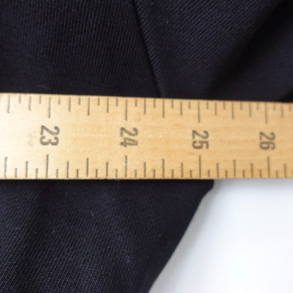 Womens Sweater Size Small Cotton Black Cropped Oversized Korea THE PATTERN ROOM - Picture 3 of 8